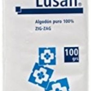 ALGODON ZIG-ZAG PURO LUSAN 1 UNIDAD 100 g