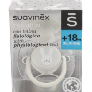 CHUPETE TETINA SILICONA SUAVINEX PREMIUM FISIOLO