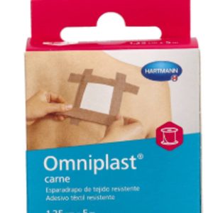 ESPARADRAPO OMNIPLAST TELA ROSA 5MX1,5CM
