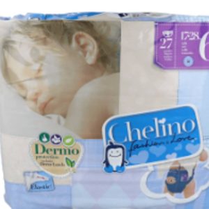 PAÑAL INFANTIL CHELINO FASHION & LOVE T- 6 (17 -