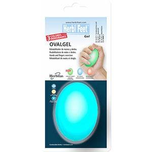 PELOTA OVALGEL SUAVE AZUL