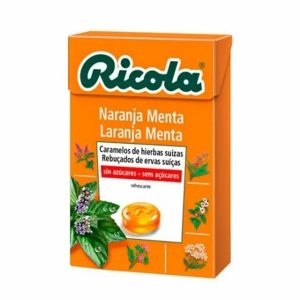 RICOLA CARAMELOS SIN AZUCAR NARANJA 50 G