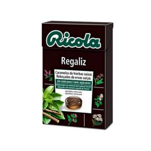 RICOLA CARAMELOS SIN AZUCAR REGALIZ 50 G