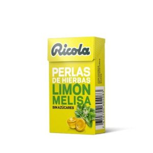 RICOLA PERLAS SIN AZUCAR LIMON 25 G