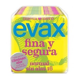 COMPRESAS TOCOLOGICAS EVAX FINA Y SEGURA NORMAL