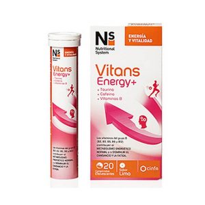 N+S VITANS ENERGY+ 20 COM. EFERVESCENTES