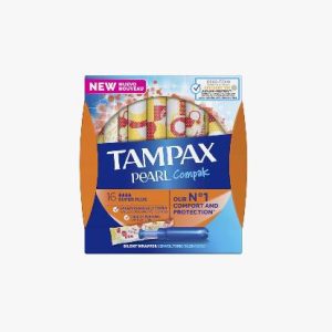 TAMPAX COMPAK PEARL TAMPON 100%ALGODON SUPER PLU