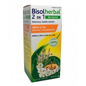BISOLHERBAL 2 EN 1 MALVAVISCO, TOMILLO Y LLANTEN