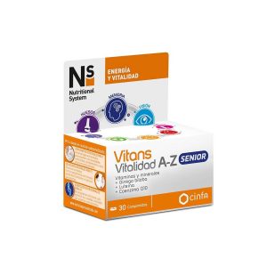 NS VITANS VITALIDAD A-Z SENIOR 30 COMPRIMIDOS