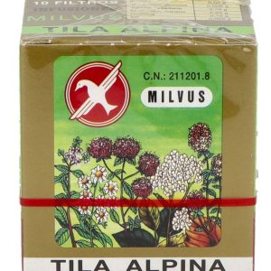 TILA ALPINA SEDANTE MILVUS 10 FILTROS