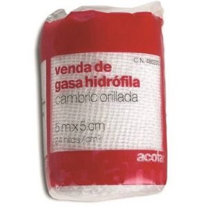 VENDA DE GASA HIDROFILA CAMBRIC ACOFAR 5X5