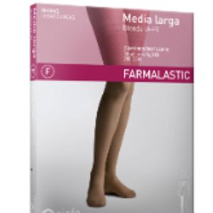 MEDIA FARMALASTIC LARGA FTE BLONDA GDE 1